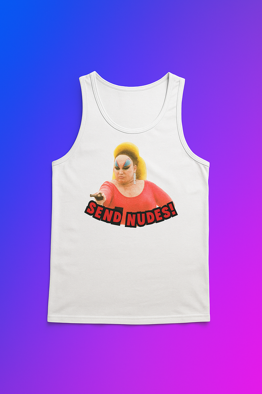 🔫 Send Nxdes – Tank Top Blanca
