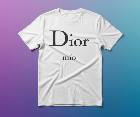 👑 Dior Mío – T-Shirt Blanca